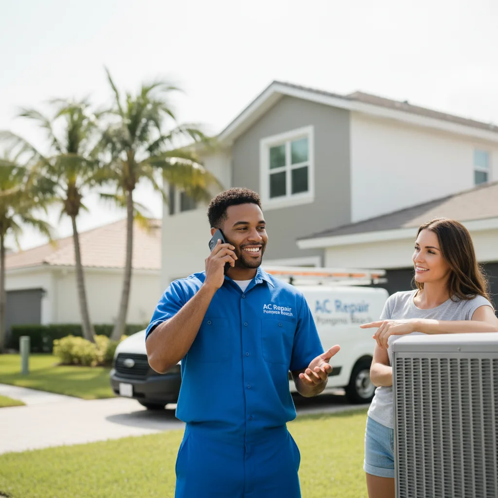 AC Repair Pompano Beach customer support in Hillview